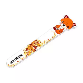 Пилка для ногтей Solomeya Nail File 180/220 #Sly Fox | Хитрый лисенок