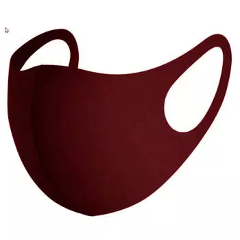 Повязка для лица спортивная SkyGoods Burgundy