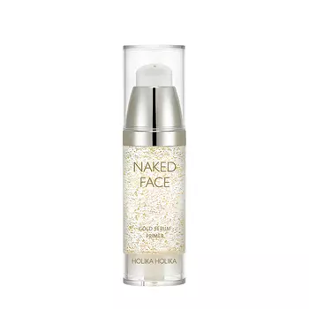 Праймер-сыворотка для лица Holika Holika Naked Face Gold Primer