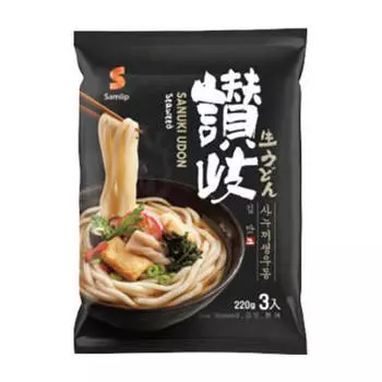 Пшеничная лапша Samlip Sanuki Seaweed Flavor Udon