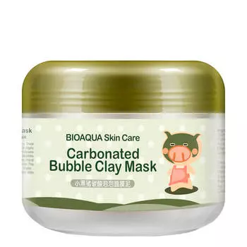 Пузырьковая маска Bioaqua Carbonated Bubble Clay Mask