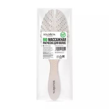 Расчёска для волос Solomeya Scalp Massage Bio Hair Brush