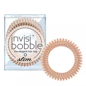 Резинка-браслет для волос Invisibobble Slim - Bronze Me Pretty