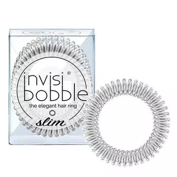 Резинка-браслет для волос Invisibobble Slim - Chrome Sweet Chrome