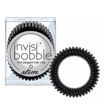 Резинка-браслет для волос Invisibobble Slim - True Black