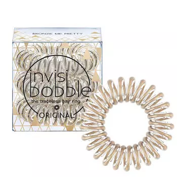 Резинка-браслет для волос Invisibobble Time To Shine - Bronze Me Pretty