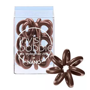 Резинка для волос Invisibobble Nano - Pretzel Brown