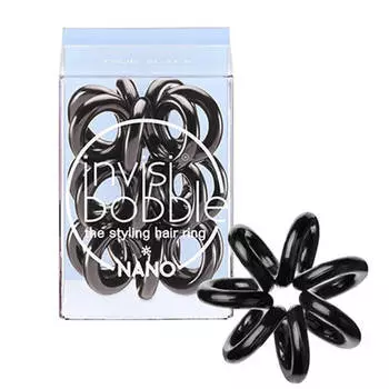 Резинка для волос Invisibobble Nano - True Black