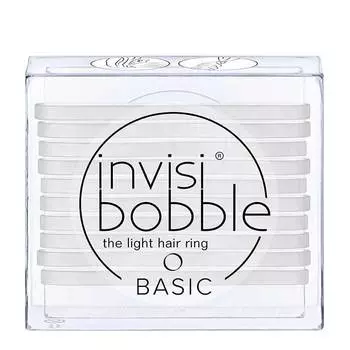 Резинки для волос Invisibobble Basic - Crystal Clear