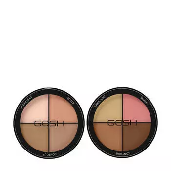 Румяна для лица Gosh Contour’n Strobe