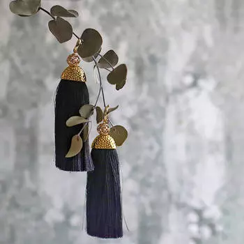 Серьги-кисти Wizard Brush - Heavy Metal