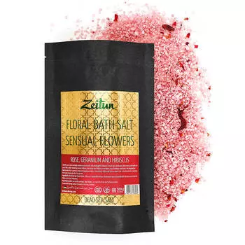 Соль для ванны Zeitun Floral Bath Salt Sensual Flowers