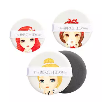 Спонж для кушона The Orchid Skin Cushion Puff (3 шт.)