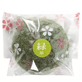 Спонж конняку Yamamoto Farm Konjac Sponge Green Tea