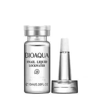 Сыворотка для лица Bioaqua Snail Liquid Lockwater