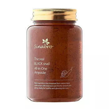 Сыворотка для лица Sinabro The Real Black All-in-one Ampoule
