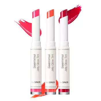 Тинт для губ The Saem Saemmul Jelly Glow Tint, Цвет PK01 Bad Pink | Скверный розовый