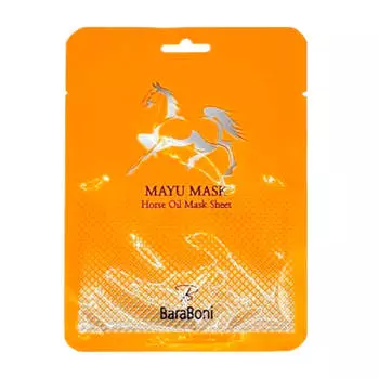 Тканевая маска Baraboni Mayu Horse Oil Mask SHeet