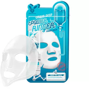 Тканевая маска Elizavecca Aqua Deep Power Ringer Mask Pack