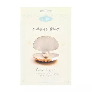 Тканевая маска Entico Eserie Collagen Hug Pearl Mask Pack