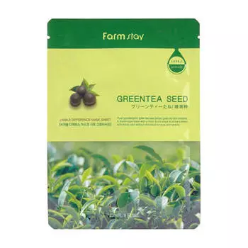 Тканевая маска FarmStay Visible Difference Mask Sheet Green Tea Seed