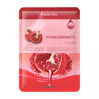 Тканевая маска FarmStay Visible Difference Pomegranate Mask Pack