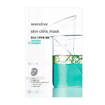 Тканевая маска Innisfree Skin Clinic Mask - BHA