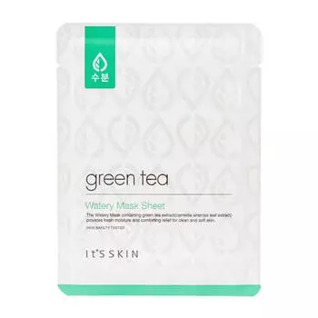 Тканевая маска It's Skin Green Tea Watery Mask Sheet