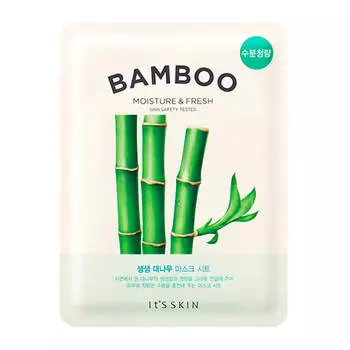 Тканевая маска It's Skin The Fresh Bamboo Mask Sheet