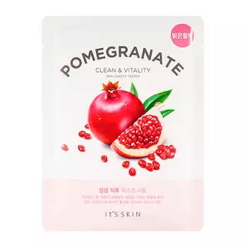 Тканевая маска It's Skin The Fresh Pomegrante Mask Sheet