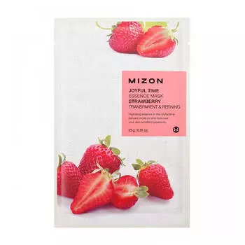 Тканевая маска Mizon Joyful Time Essence Mask - Strawberry