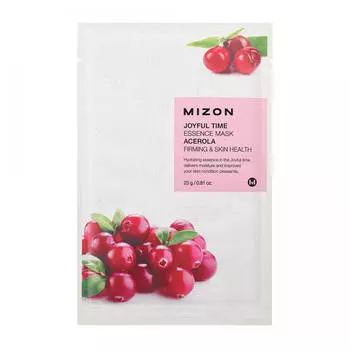 Тканевая маска Mizon Joyful Time Essence Mask - Acerola
