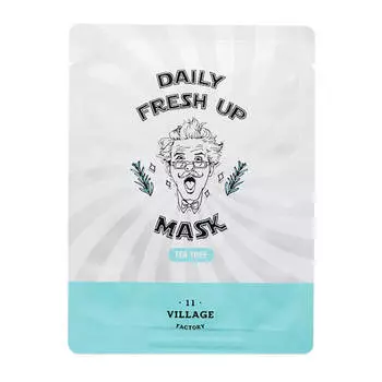 Тканевая маска Village 11 Factory Daily Fresh Up Mask Tea Tree