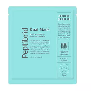 Тканевая маска Vitabrid C12 Peptibrid Dual Mask Soothing Balancing