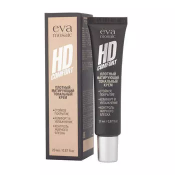 Тональный крем для лица Eva Mosaic HD Comfort #Тон №5 Розовая ваниль