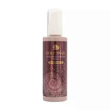 Тональный крем Enough Gold Snail Moisture Foundation, Цвет #21 Clear Beige