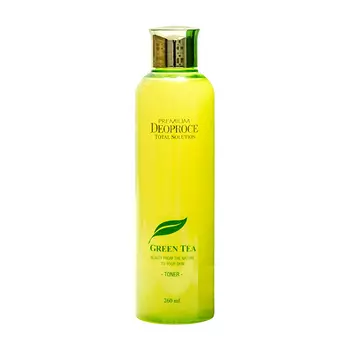 Тонер для лица Premium Deoproce Green Tea Total Solution Toner