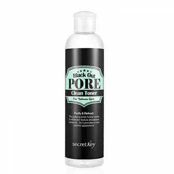 Тонер для лица Secret Key Black Out Pore Clean Toner