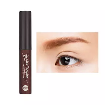 Тушь для бровей Holika Holika Wonder Drawing 1 sec. Finish Browcara #3 Red Brown | Красно-коричневый