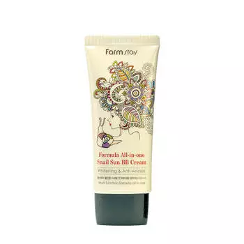 ВВ крем FarmStay All-In One Snail Sun BB Cream