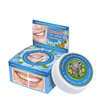 Зубная паста Binturong Antibacterial Thai Herbal Toothpaste