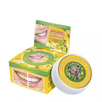 Зубная паста Binturong Banana Thai Herbal Toothpaste