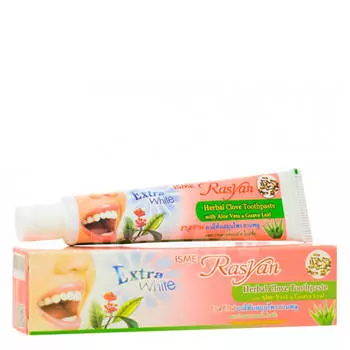 Зубная паста Rasyan Herbal Clove Toothpaste with Aloe Vera &amp; Guava Leaf (30 г)