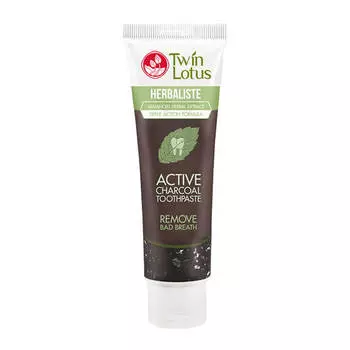 Зубная паста Twin Lotus Active Charcoal (100 г)