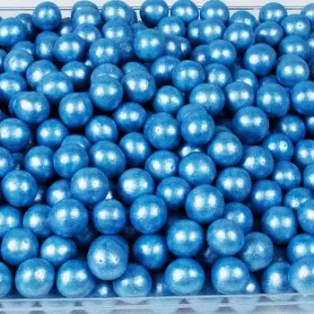 Драже рисовое в глазури Голубой жемчуг 12 мм