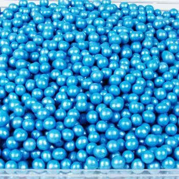 Драже рисовое в глазури Голубой жемчуг 6 мм