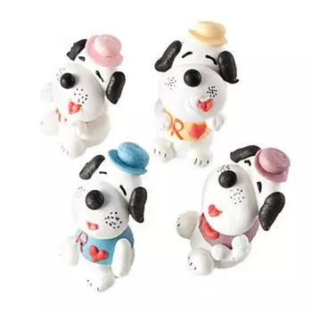 Фигурка сахарная Собачка в шляпе 1 шт