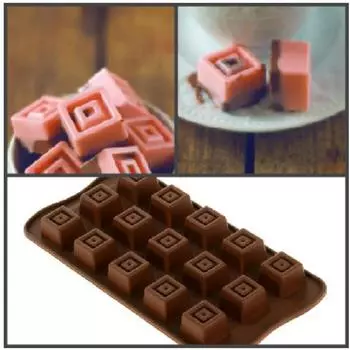 Форма для льда и шоколада 15 ячеек Конфетка