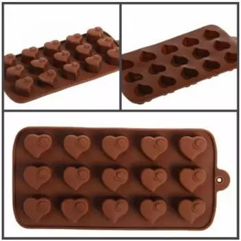 Форма для льда и шоколада Сердцеедка 15 ячеек
