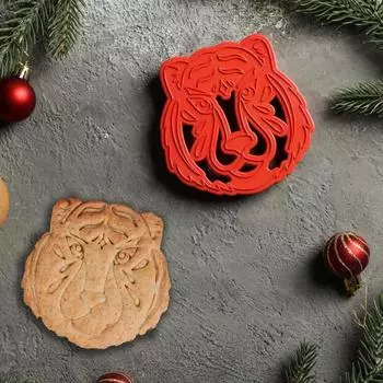 Форма для печенья и пряников Тигр